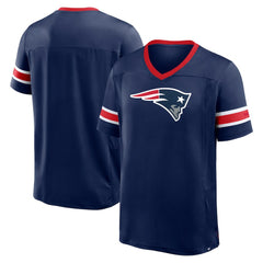 Hometown Premium Hashmark V-Neck T-Shirt - New England Patriots T-shirts