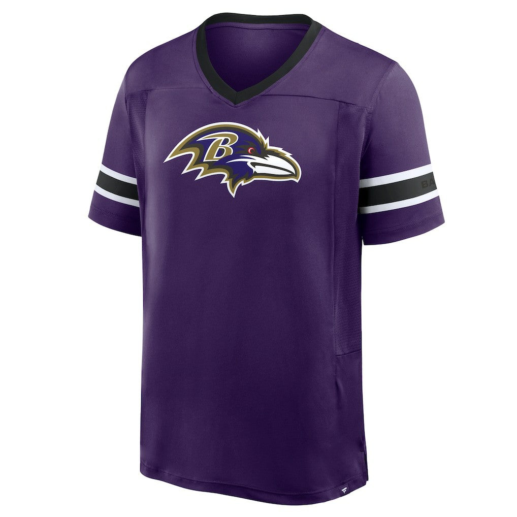 Hometown Premium Hashmark V-Neck T-Shirt - Baltimore Ravens T-shirts