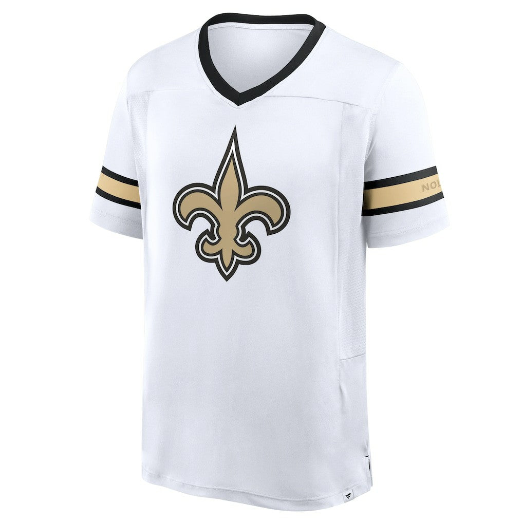 Redzone Hashmark V-Neck T-Shirt - New Orleans Saints T-shirts