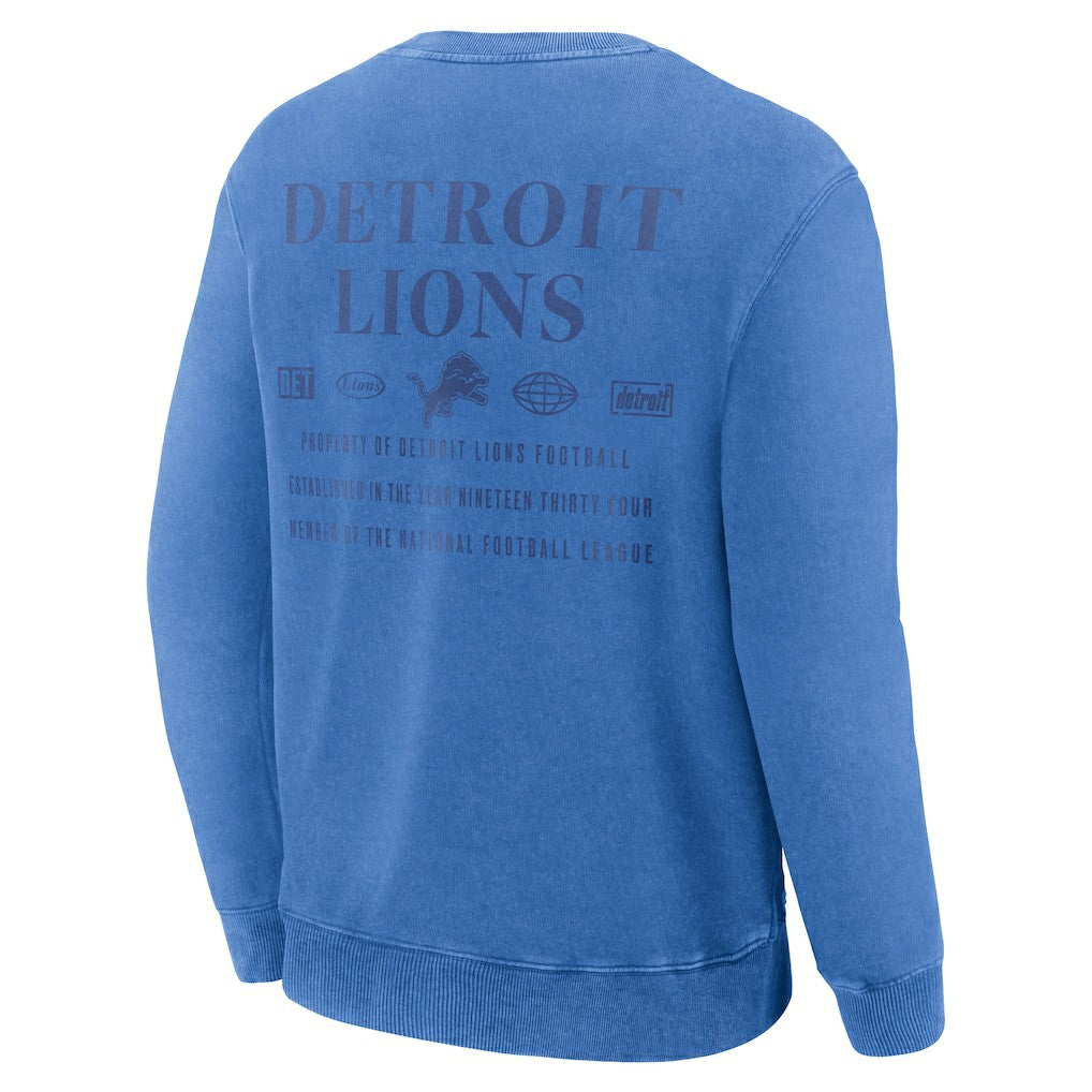 Deep Route Pullover Sweatshirt - Detroit Lions Pullover