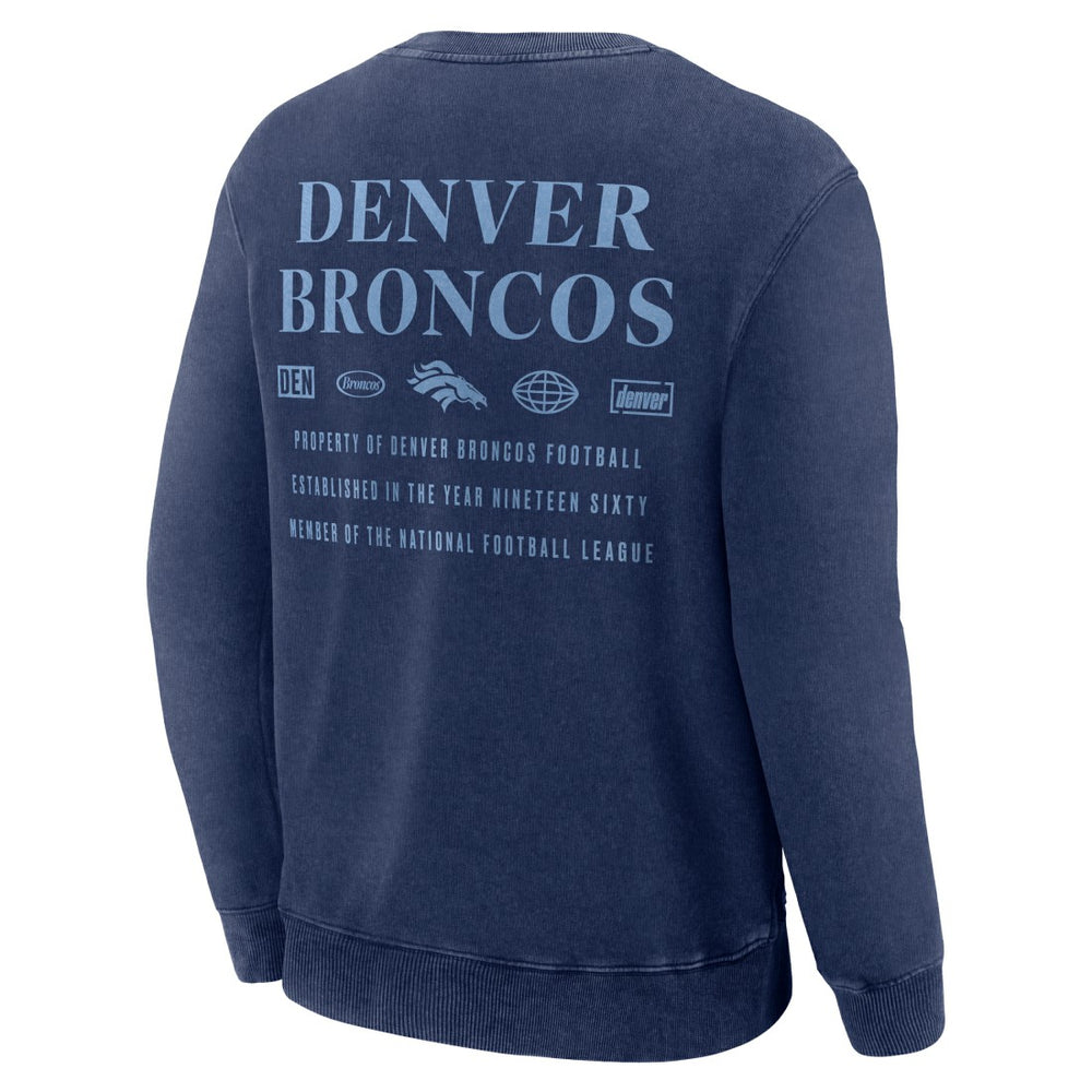 Deep Route Pullover Sweatshirt - Denver Broncos Pullover