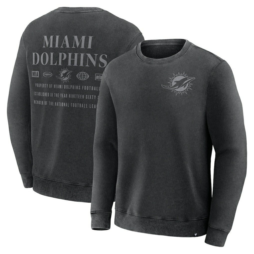 Deep Route Pullover Sweatshirt - Miami Dolphins Pullover