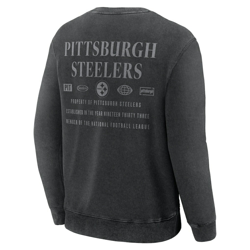 Deep Route Pullover Sweatshirt - Pittsburgh Steelers Pullover