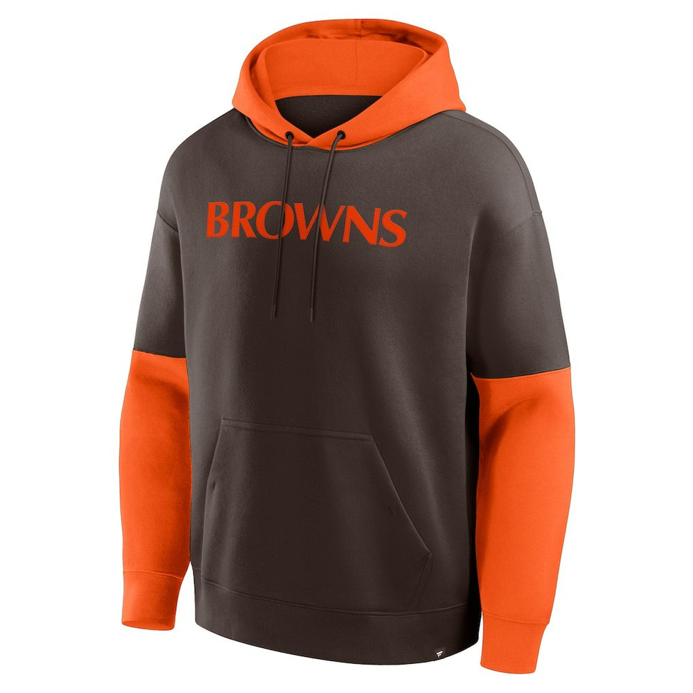 Helmet Retro Pullover Hoodie - Cleveland Browns Hoodies