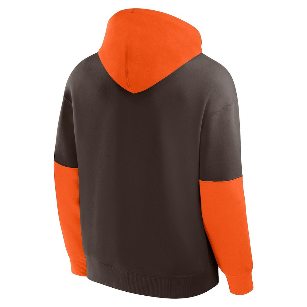 Helmet Retro Pullover Hoodie - Cleveland Browns Hoodies