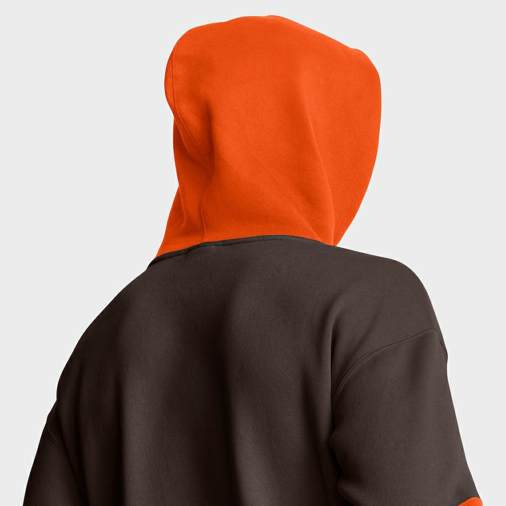 Helmet Retro Pullover Hoodie - Cleveland Browns Hoodies