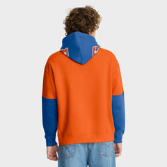 Helmet Retro Pullover Hoodie - Denver Broncos Hoodies