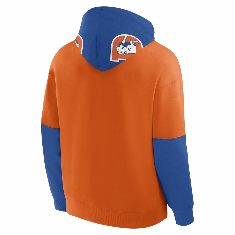 Helmet Retro Pullover Hoodie - Denver Broncos Hoodies