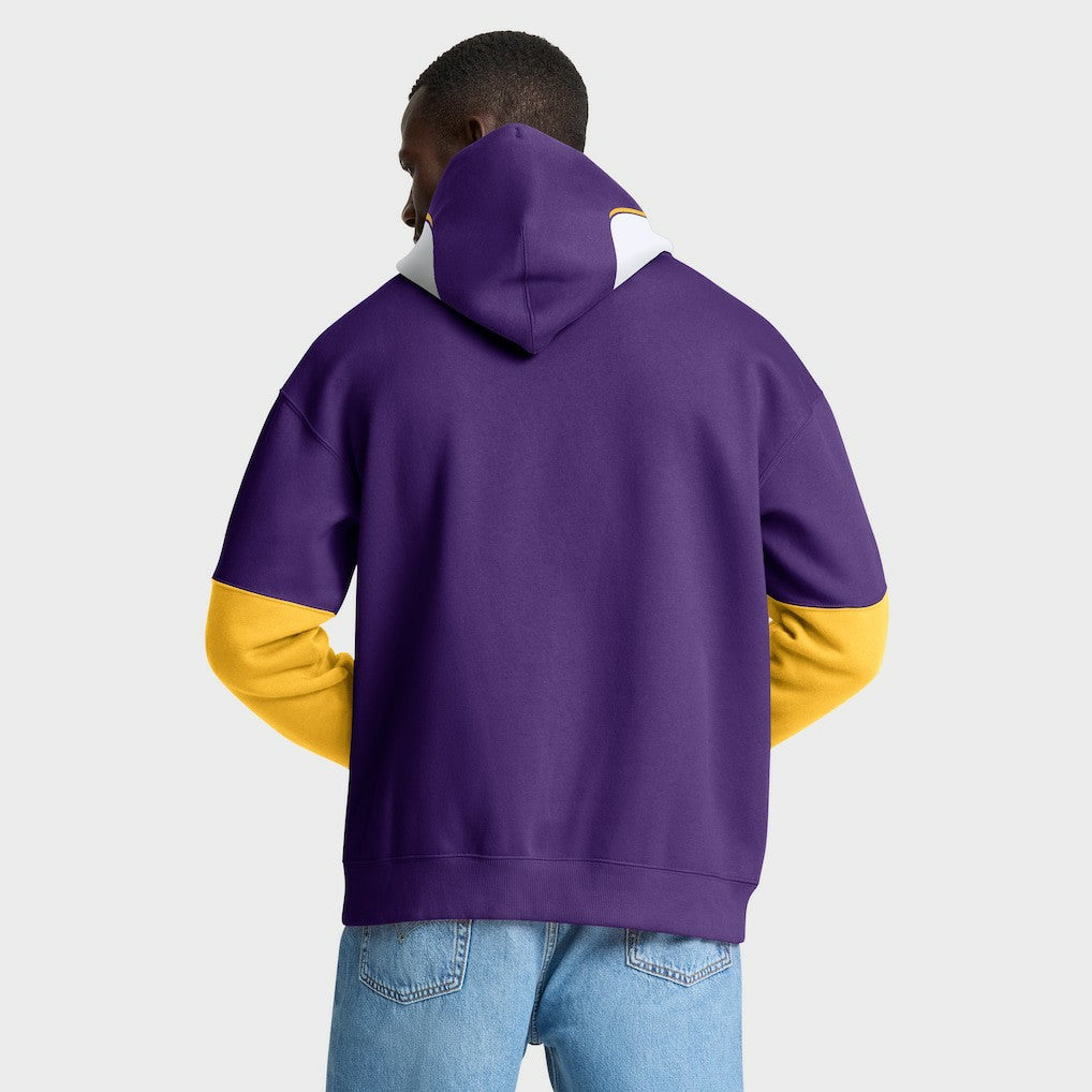 Helmet Retro Pullover Hoodie - Minnesota Vikings Hoodies