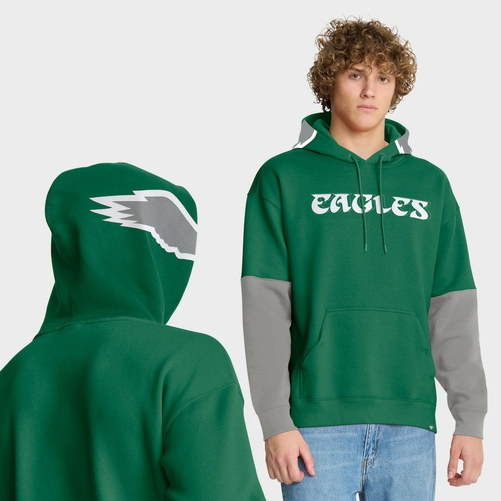 Helmet Retro Pullover Hoodie - Philadelphia Eagles Hoodies