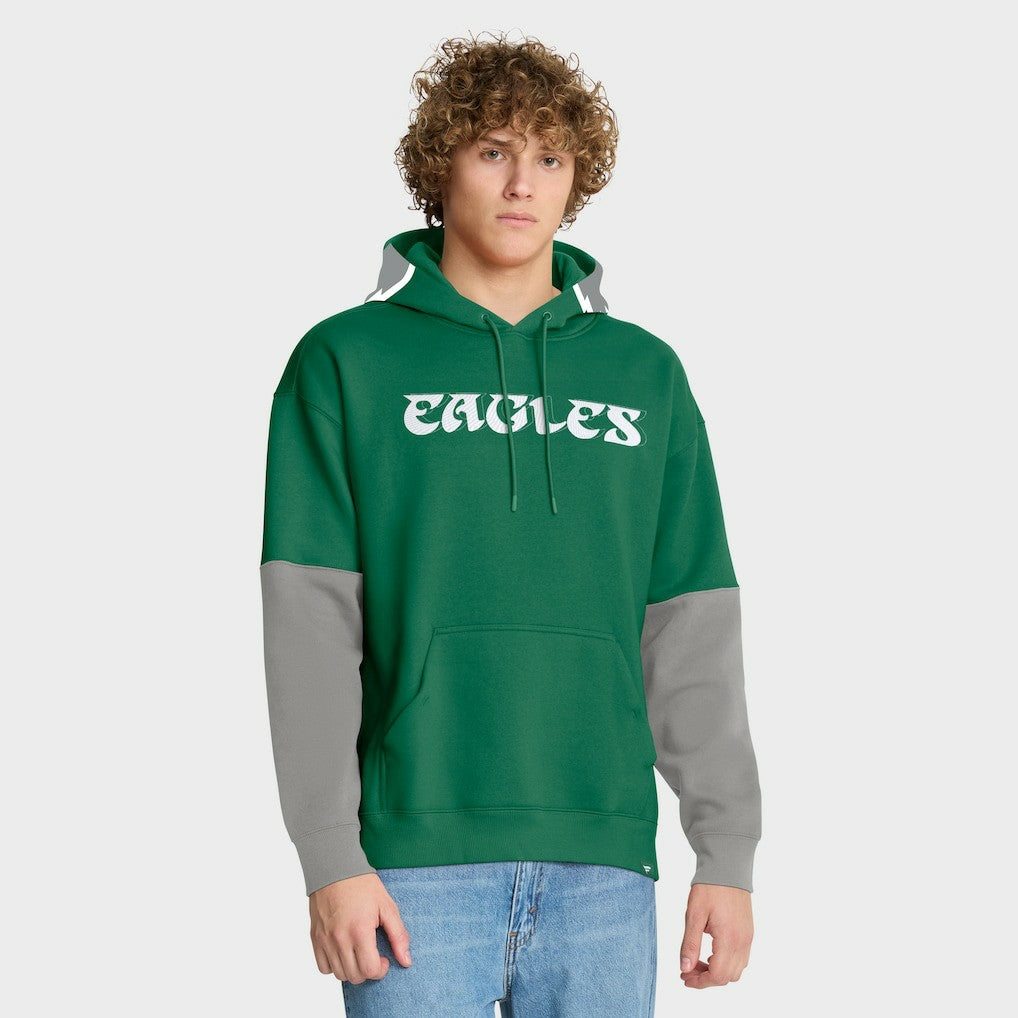 Helmet Retro Pullover Hoodie - Philadelphia Eagles Hoodies