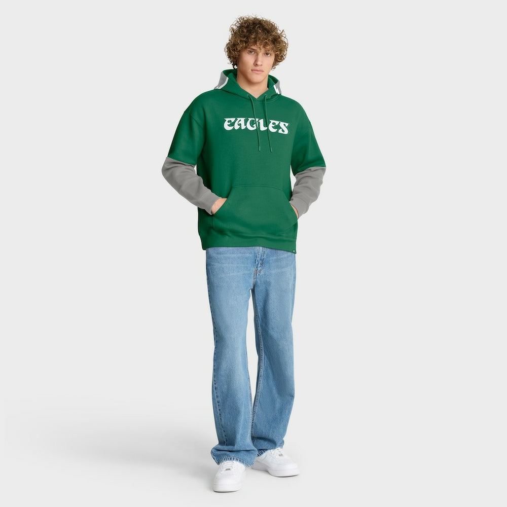 Helmet Retro Pullover Hoodie - Philadelphia Eagles Hoodies