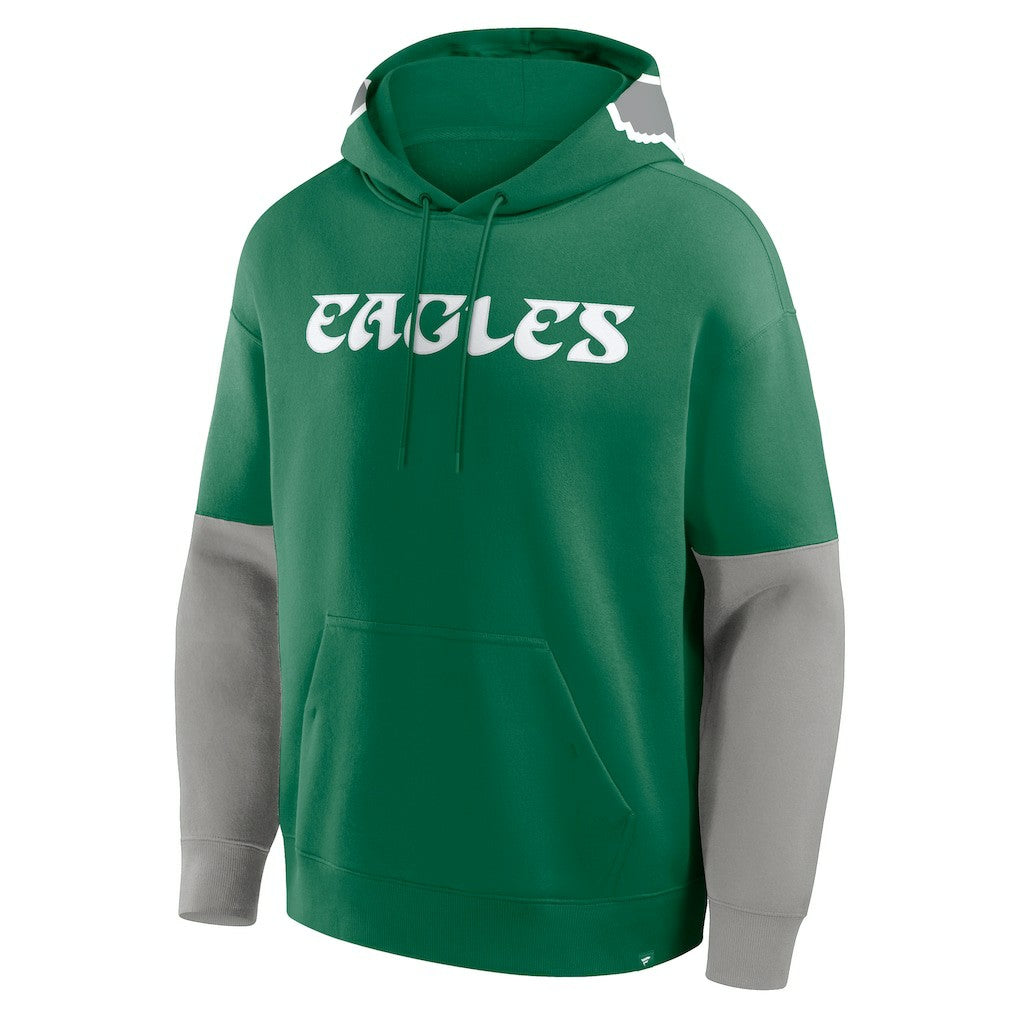 Helmet Retro Pullover Hoodie - Philadelphia Eagles Hoodies
