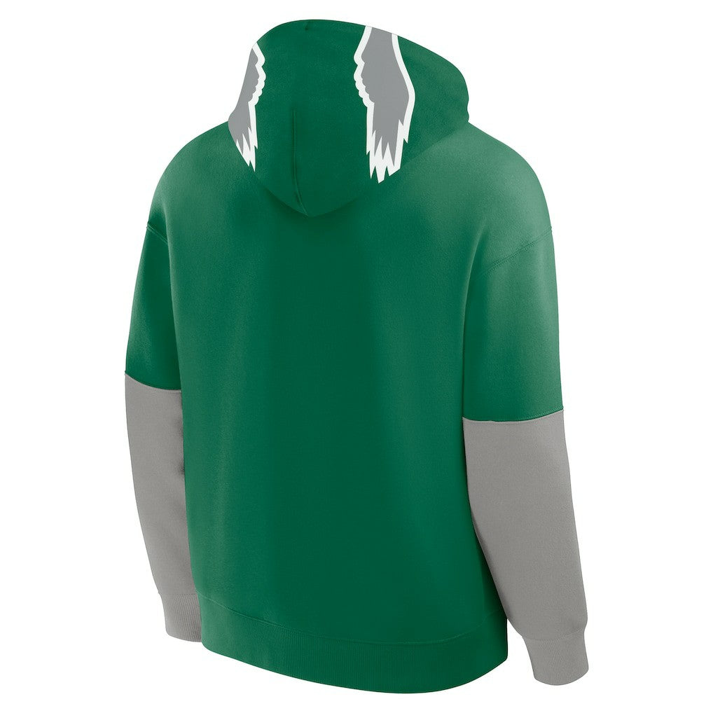 Helmet Retro Pullover Hoodie - Philadelphia Eagles Hoodies