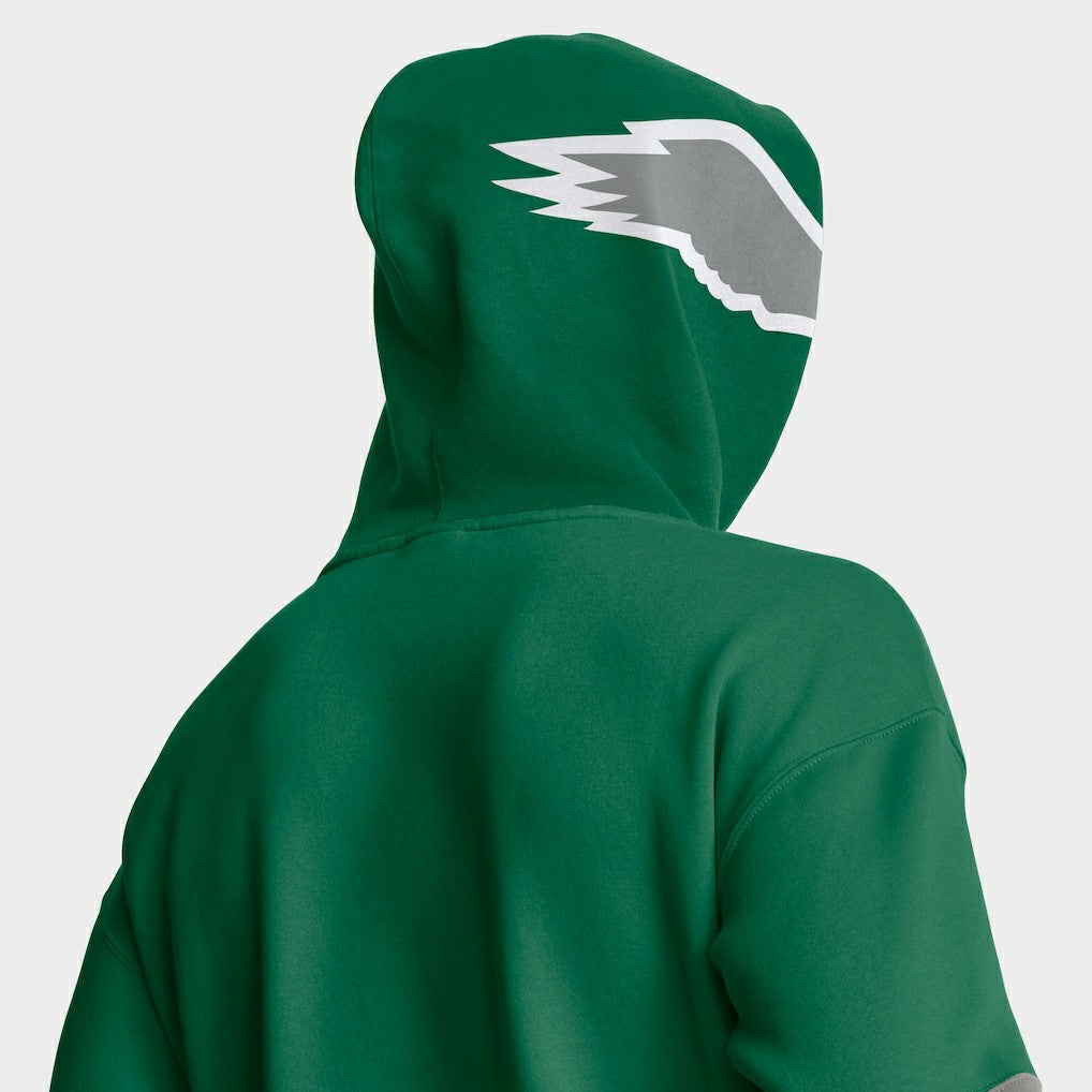 Helmet Retro Pullover Hoodie - Philadelphia Eagles Hoodies