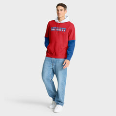 Helmet Retro Pullover Hoodie - New England Patriots Hoodies
