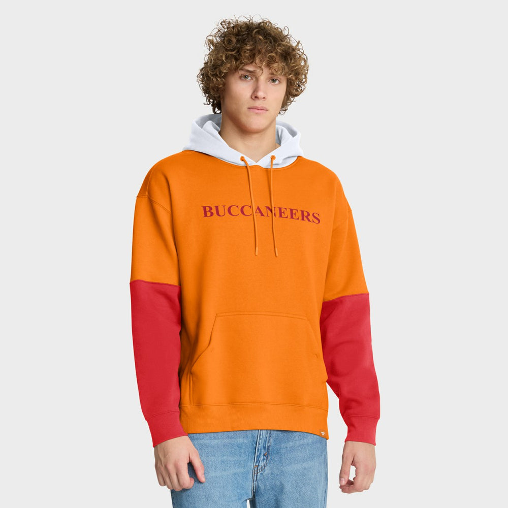 Helmet Retro Pullover Hoodie - Tampa Bay Buccaneers Hoodies