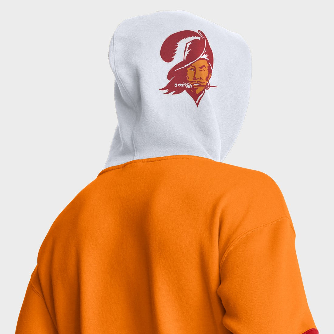 Helmet Retro Pullover Hoodie - Tampa Bay Buccaneers Hoodies