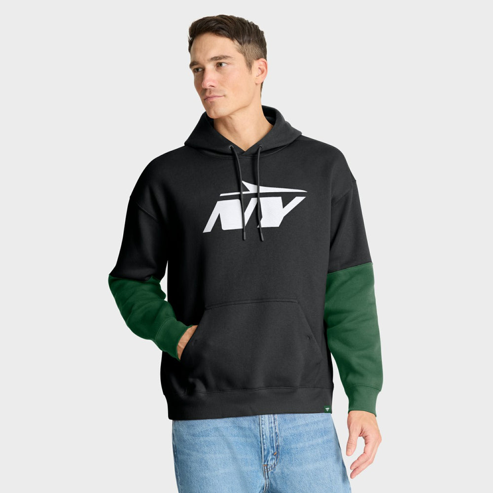 Helmet Alt Pullover Hoodie - New York Jets Hoodies