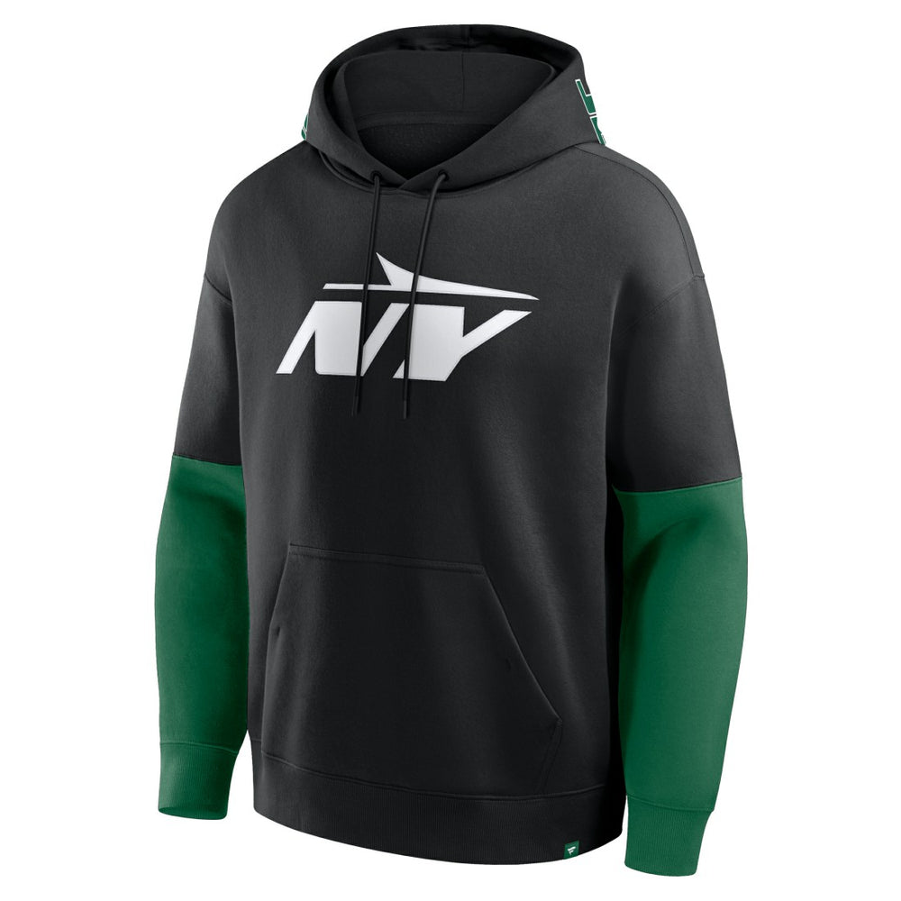 Helmet Alt Pullover Hoodie - New York Jets Hoodies
