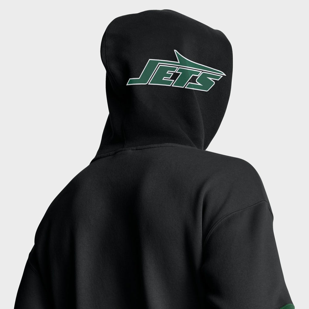 Helmet Alt Pullover Hoodie - New York Jets Hoodies