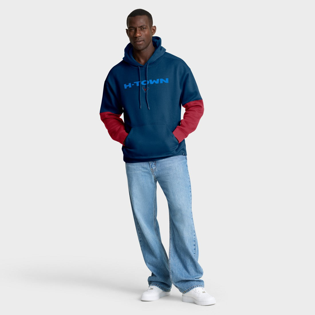 Helmet Alt Pullover Hoodie - Houston Texans Hoodies