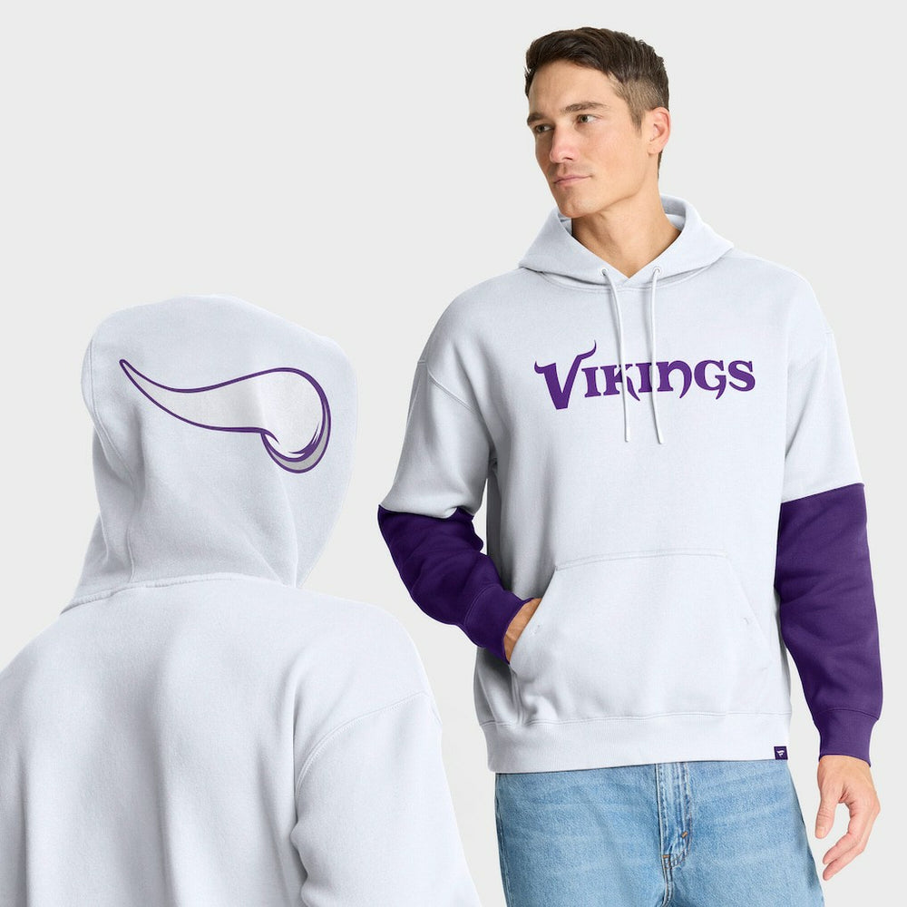 Helmet Alt Pullover Hoodie - Minnesota Vikings Hoodies
