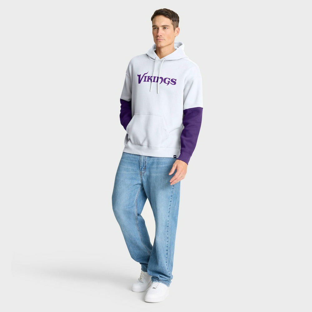 Helmet Alt Pullover Hoodie - Minnesota Vikings Hoodies
