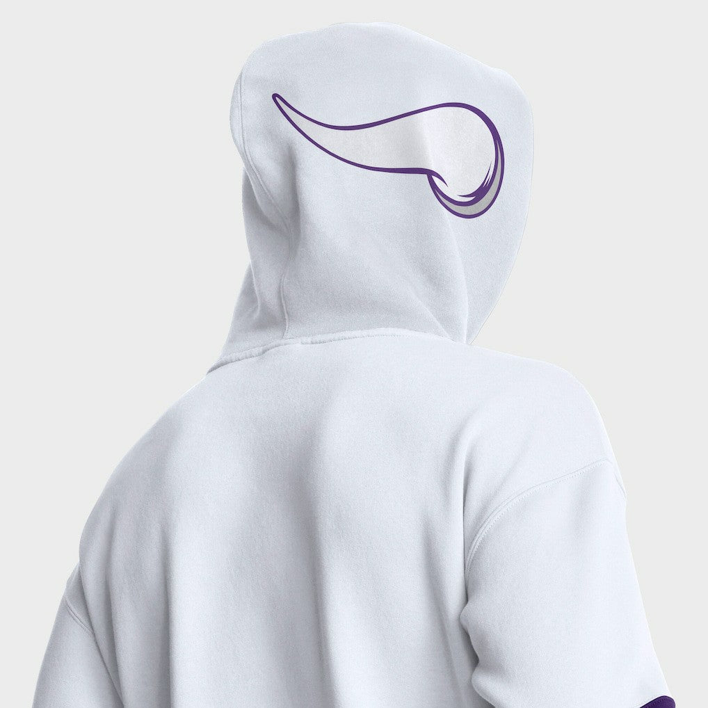 Helmet Alt Pullover Hoodie - Minnesota Vikings Hoodies