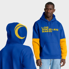Helmet Pullover Hoodie - Los Angeles Rams Hoodies