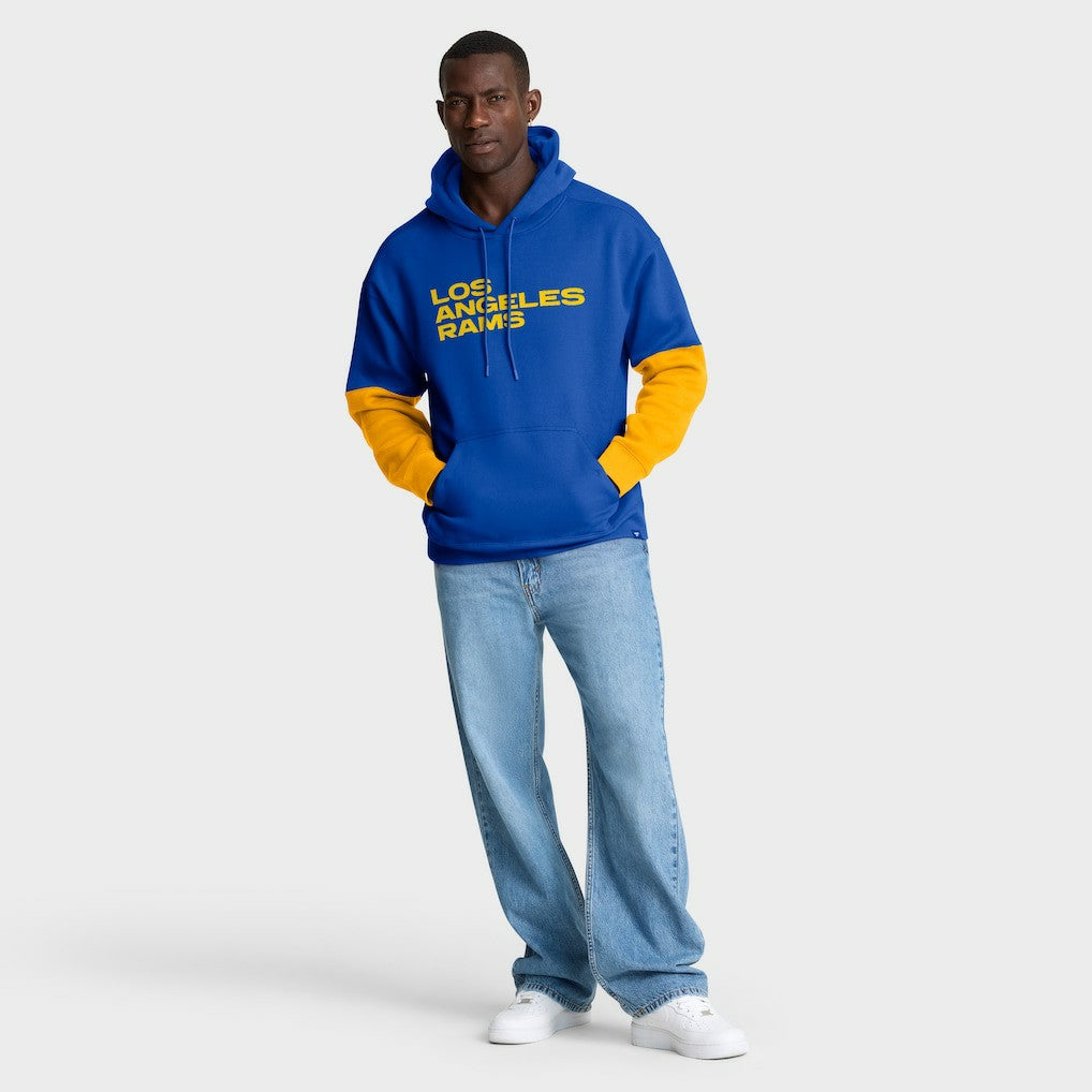 Helmet Pullover Hoodie - Los Angeles Rams Hoodies