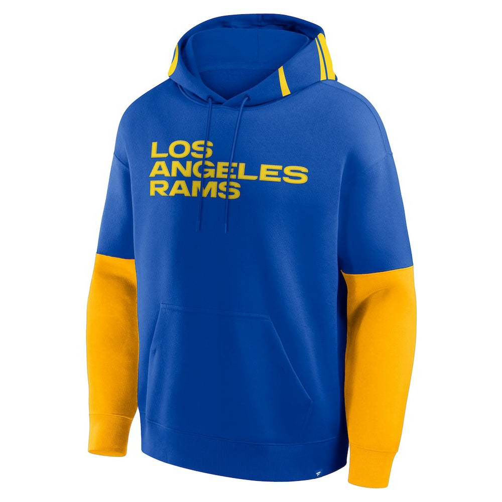 Helmet Pullover Hoodie - Los Angeles Rams Hoodies