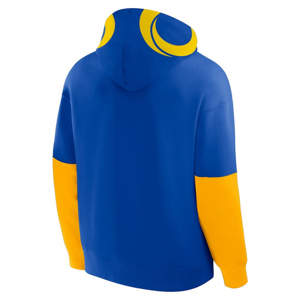 Helmet Pullover Hoodie - Los Angeles Rams Hoodies
