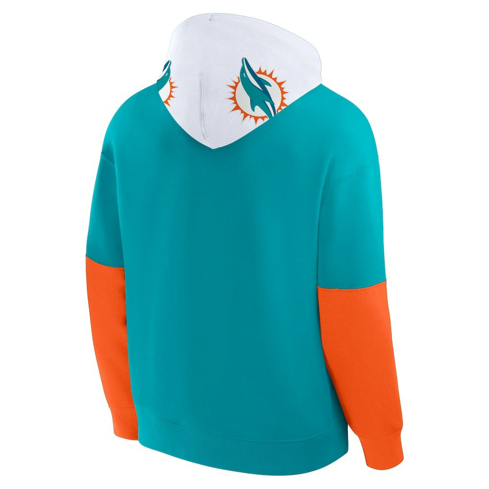 Helmet Pullover Hoodie - Miami Dolphins Hoodies