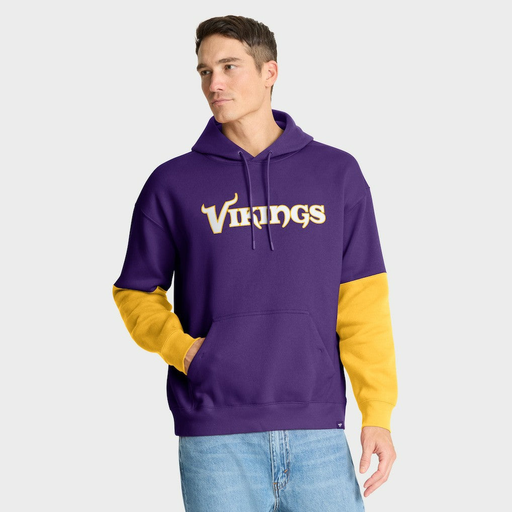 Helmet Pullover Hoodie - Minnesota Vikings Hoodies
