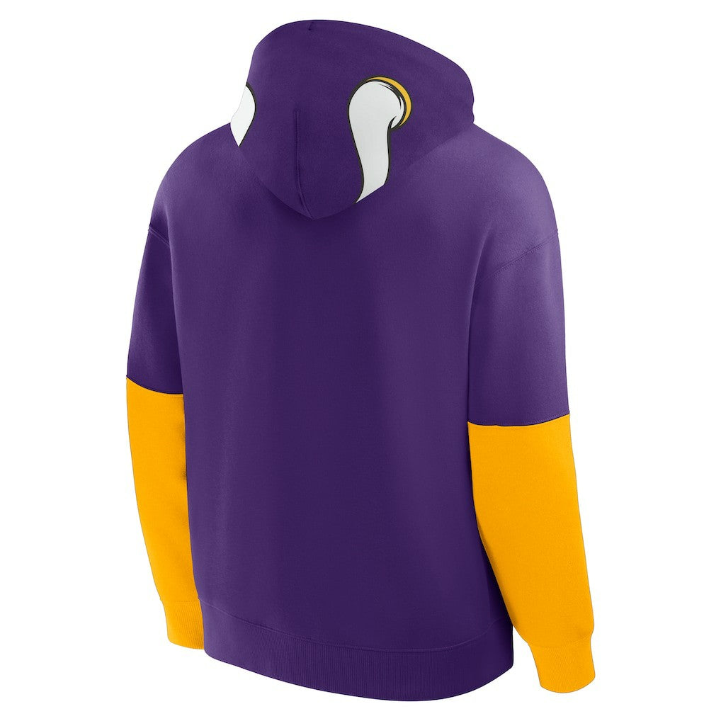 Helmet Pullover Hoodie - Minnesota Vikings Hoodies