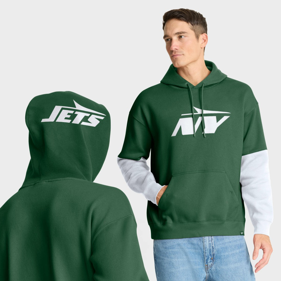 Helmet Pullover Hoodie - New York Jets Hoodies