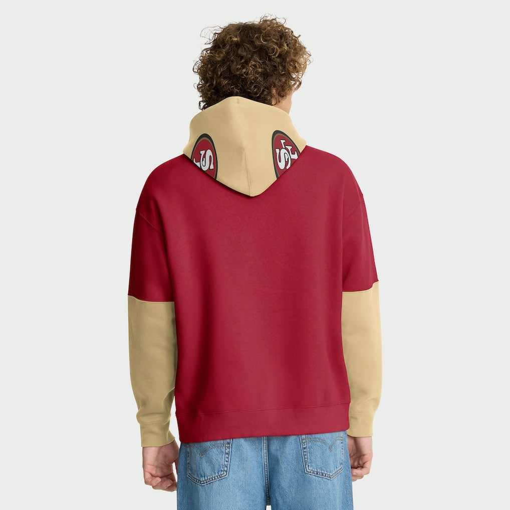 Helmet Pullover Hoodie - San Francisco 49ers Hoodies