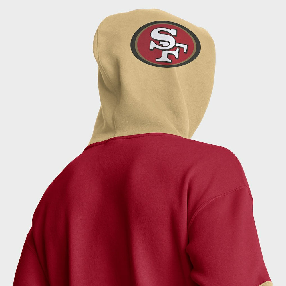 Helmet Pullover Hoodie - San Francisco 49ers Hoodies