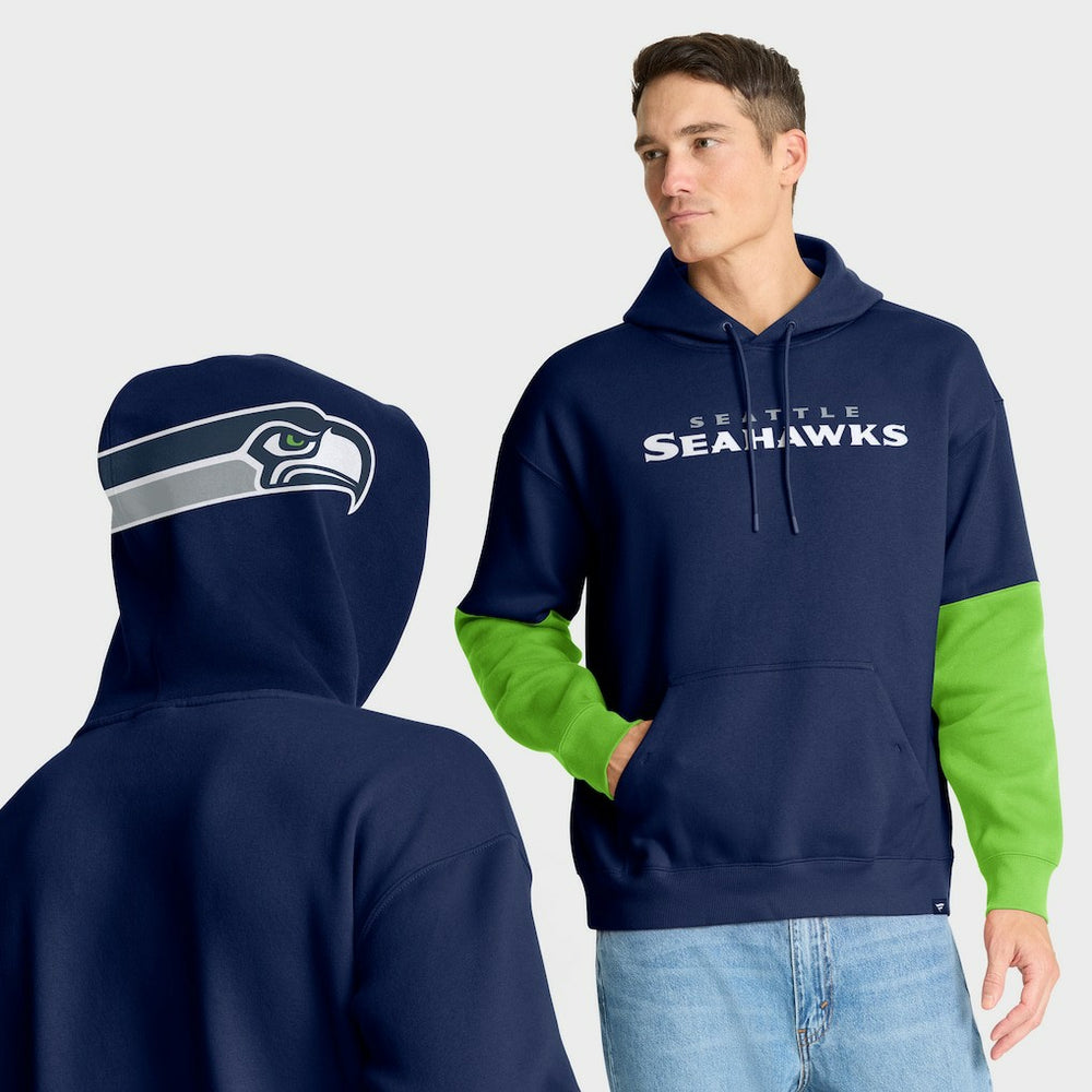 Helmet Pullover Hoodie - Seattle Seahawks Hoodies