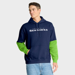 Helmet Pullover Hoodie - Seattle Seahawks Hoodies