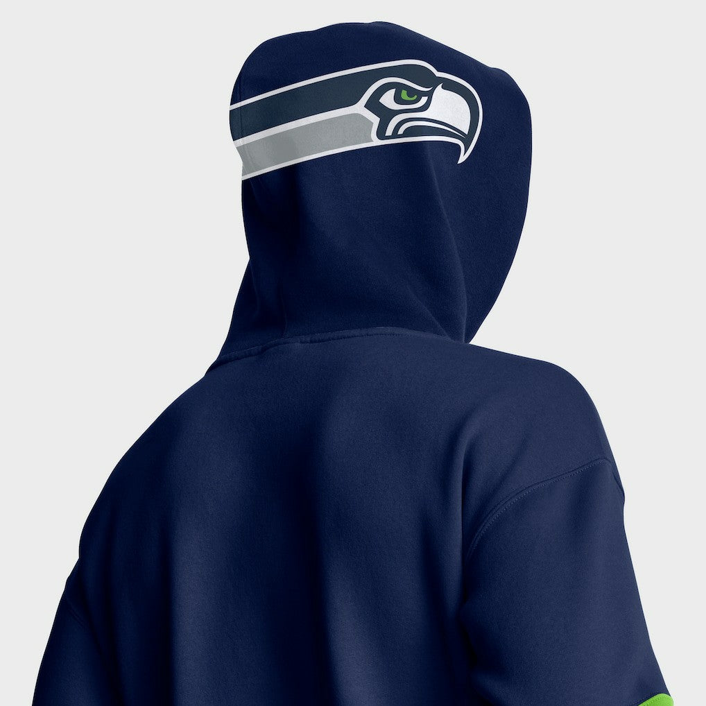 Helmet Pullover Hoodie - Seattle Seahawks Hoodies