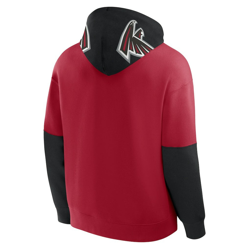 Helmet Pullover Hoodie - Atlanta Falcons Hoodies