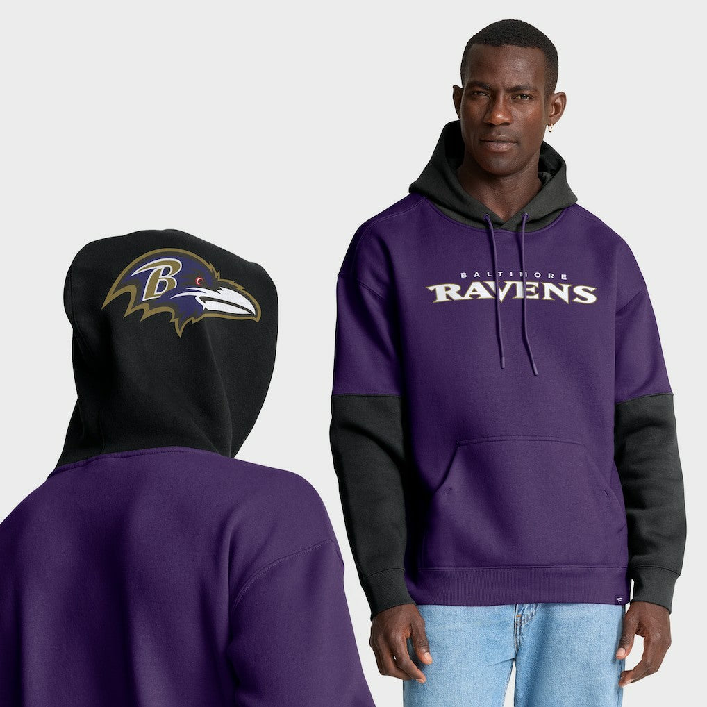 Helmet Pullover Hoodie - Baltimore Ravens Hoodies