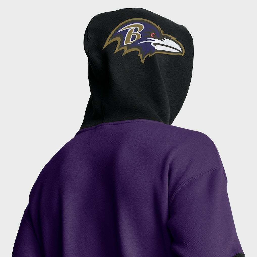 Helmet Pullover Hoodie - Baltimore Ravens Hoodies