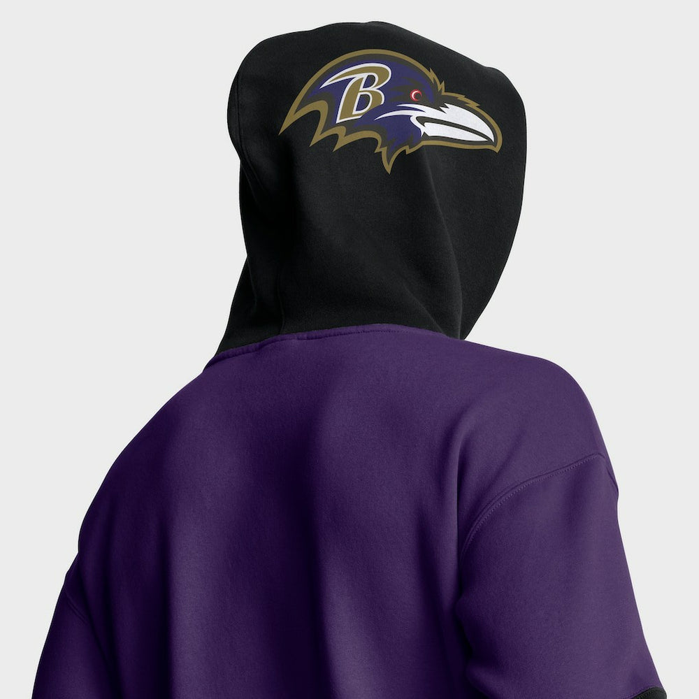 Helmet Pullover Hoodie - Baltimore Ravens Hoodies