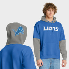 Helmet Pullover Hoodie - Detroit Lions Hoodies