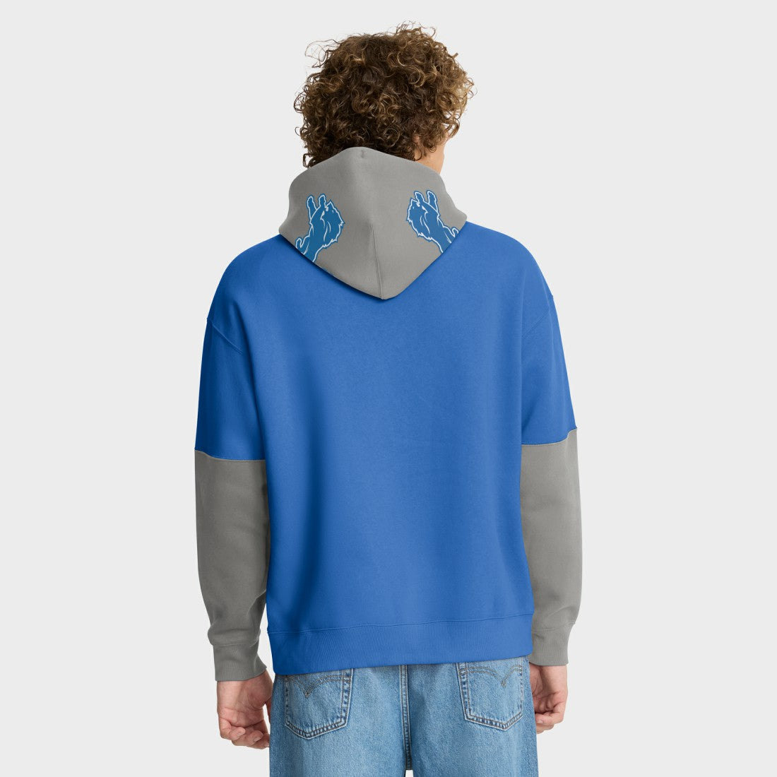 Helmet Pullover Hoodie - Detroit Lions Hoodies