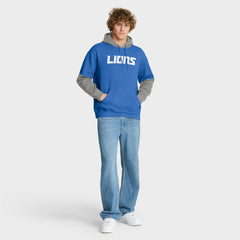 Helmet Pullover Hoodie - Detroit Lions Hoodies