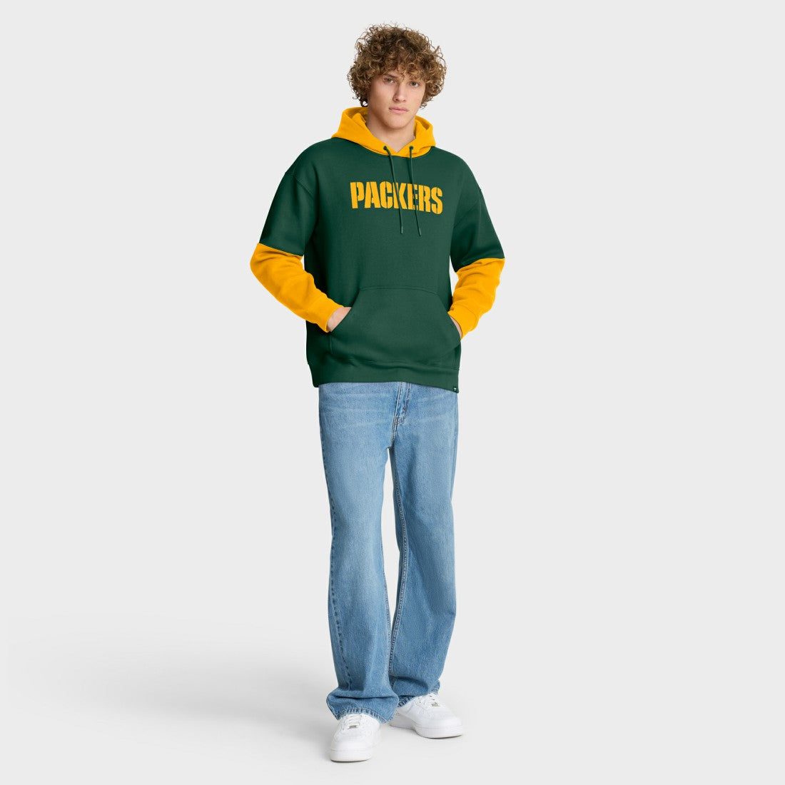Helmet Pullover Hoodie - Green Bay Packers Hoodies